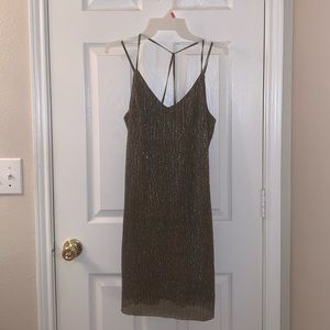 Black and Gold dress